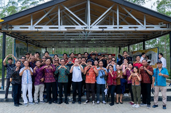 Dukung Pembangunan IKN, Prokompim Badung Bersama Wartawan Kunker ke Titik Nol Nusantara