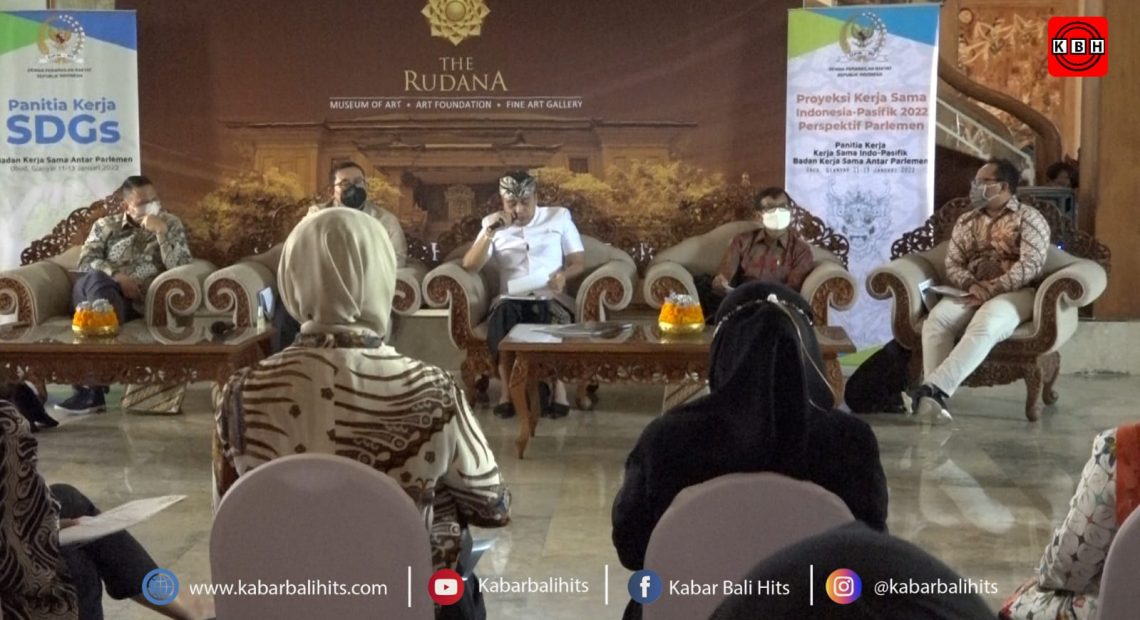 Diskusi Panja Indo Pasifik BKSAP DPR RI, Digelar di Museum Rudana, Peran Parlemen Memajukan Kemitraan Indonesia-Pasifik