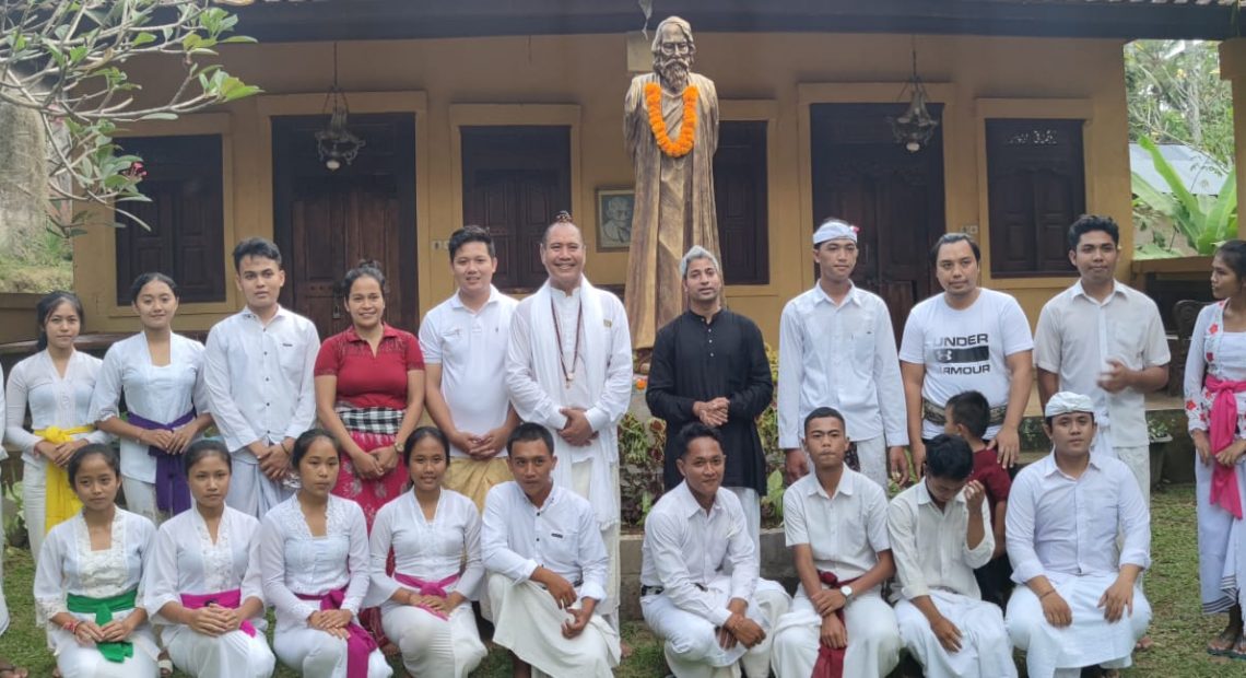 Guru Ji Naveen Meghwal Hadir, Ashram Gandhi Puri Berharap Banyak Volenteer Berkualitas Datang ke Ashram Gandhi Puri-kabarbalihits